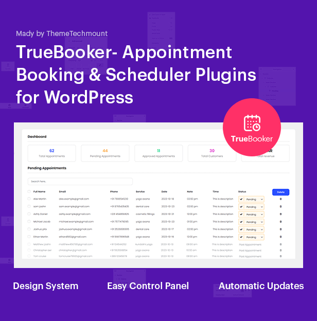 Appointment Booking & Scheduler Plugins