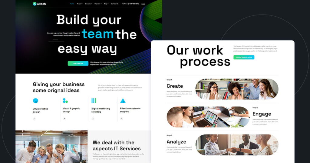IT Solutions and Services WordPress Theme