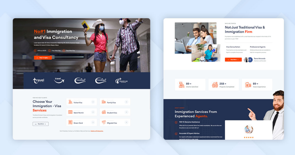 Tripzia – Immigration and Visa Consulting HTML Template