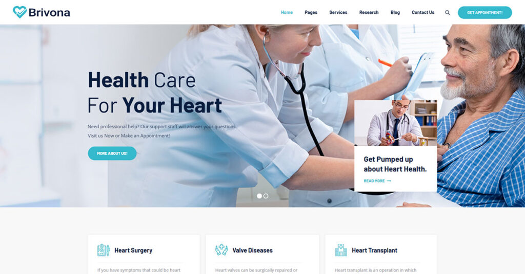 Brivona WordPress Theme
