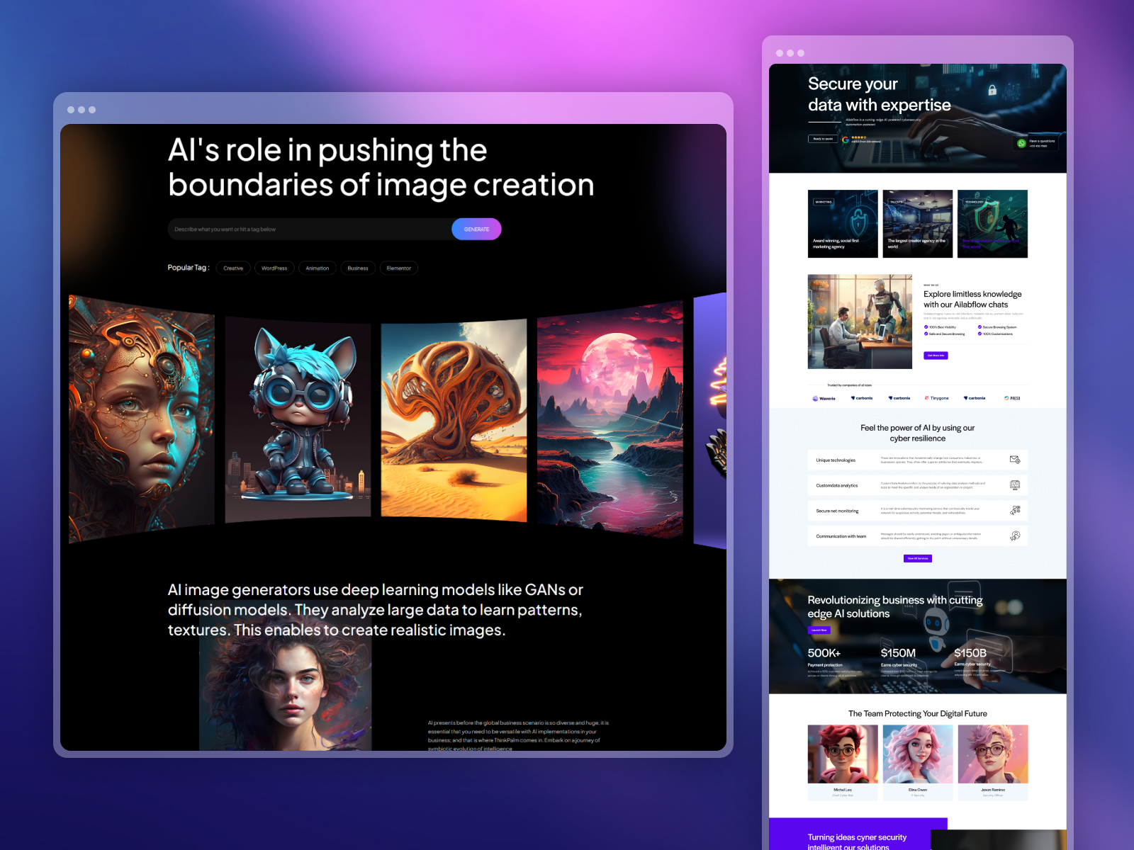AI Technology Website
