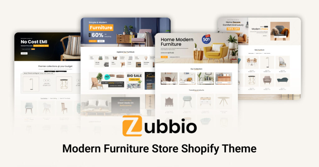 Zubbio - Shopify Furniture Store