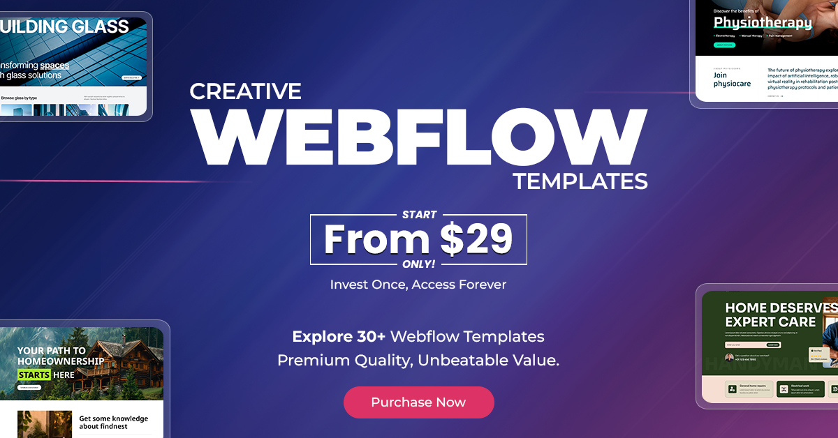 Affordable Webflow Templates
