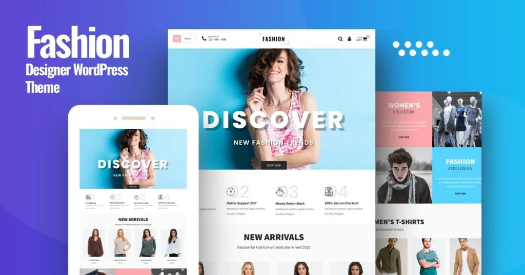 Ele Fashion - Fashion Designer WordPress Theme