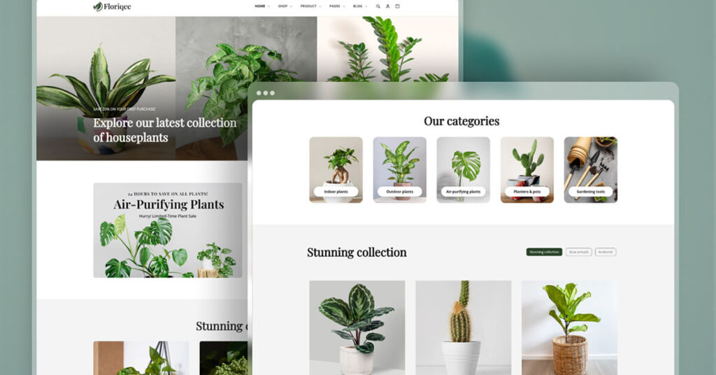 Floriqee- Houseplants and Gardening Shopify Theme