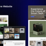 Electronics Store Website Wix Template