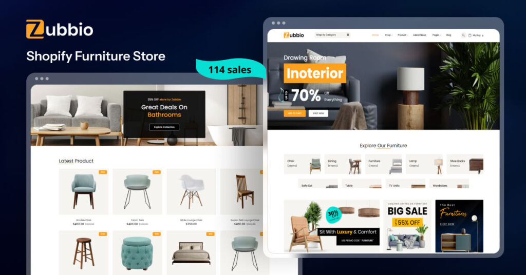 Home Zubbio - Shopify Furniture Store