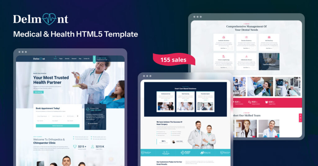 1200x628 5 Delmont - Medical & Health HTML5 Template