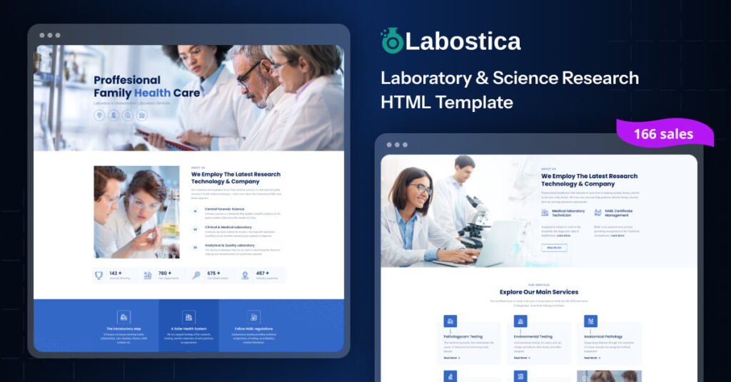 1200x628 8 Labostica - Laboratory & Science Research HTML Template