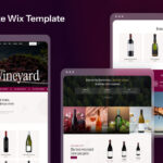 Winery Website Wix Template