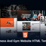 Fitness and Gym Business Website HTML Template For 2026