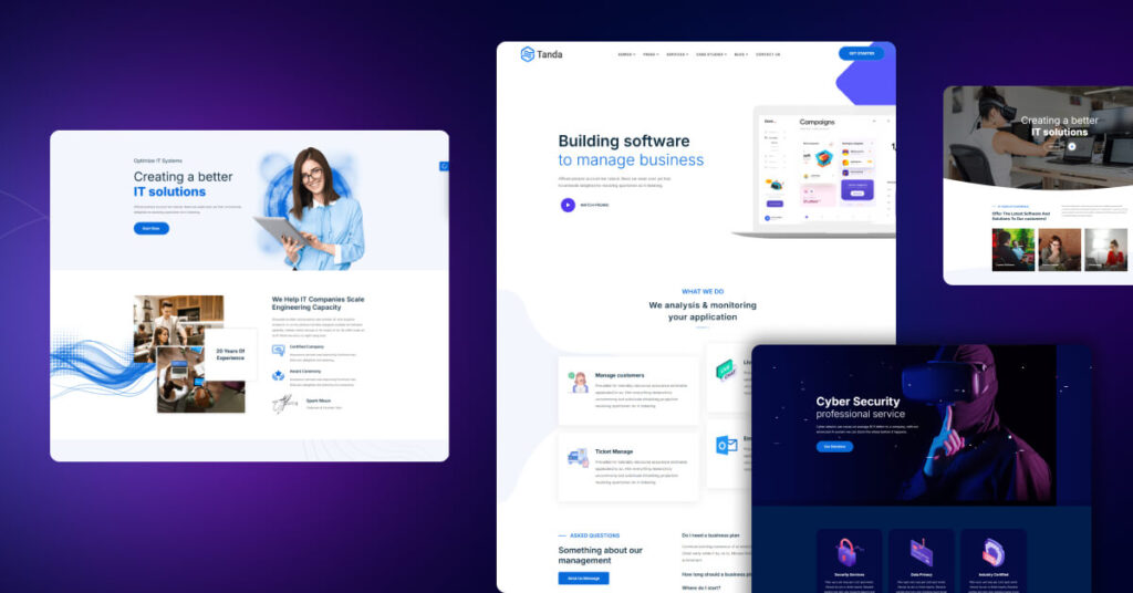 Tanda - IT Solutions WordPress Theme