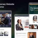 Lawyer and Attorney Website Business WordPress Theme 2026