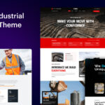 Mining and Industrial Website WordPress Theme