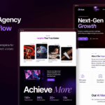 AI Marketing Agency Website Webflow Template 2026