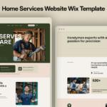 Best Home Services Website Wix Template 2026