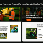 Waste Pickup and Disposal Services Website Webflow Template