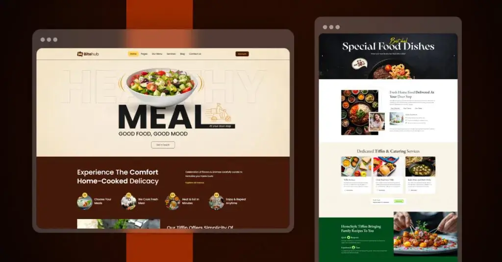 Best WordPress Theme for Tiffin & Food Delivery Business