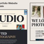 Popular Photography Portfolio Website Webflow Template 2026