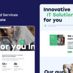 IT Solutions and Services Website Webflow Template