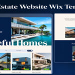 Real Estate Website Wix Template