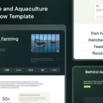 Fishery Service and Aquaculture Website Webflow Template