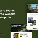 Popular Weddings and Events Website Webflow Template 2026.