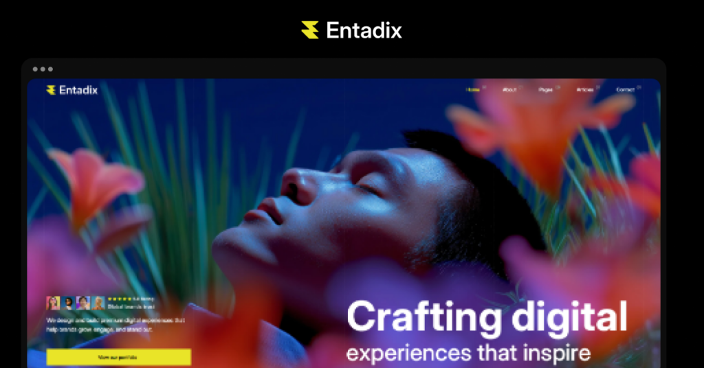 Entadix Webflow Template