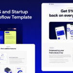 Best Finance SaaS and Startup Website Webflow Template 2026.