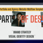Popular Portfolio and Agency Website Webflow Template 2026