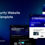 Popular Cyber Security Website Webflow Template 2026